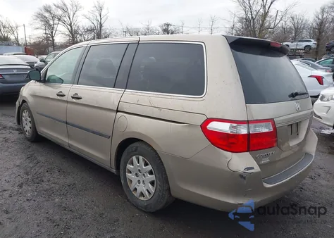 2006 Honda Odyssey Lx z USA, uszkodzony, nr VIN 5FNRL38276B049454